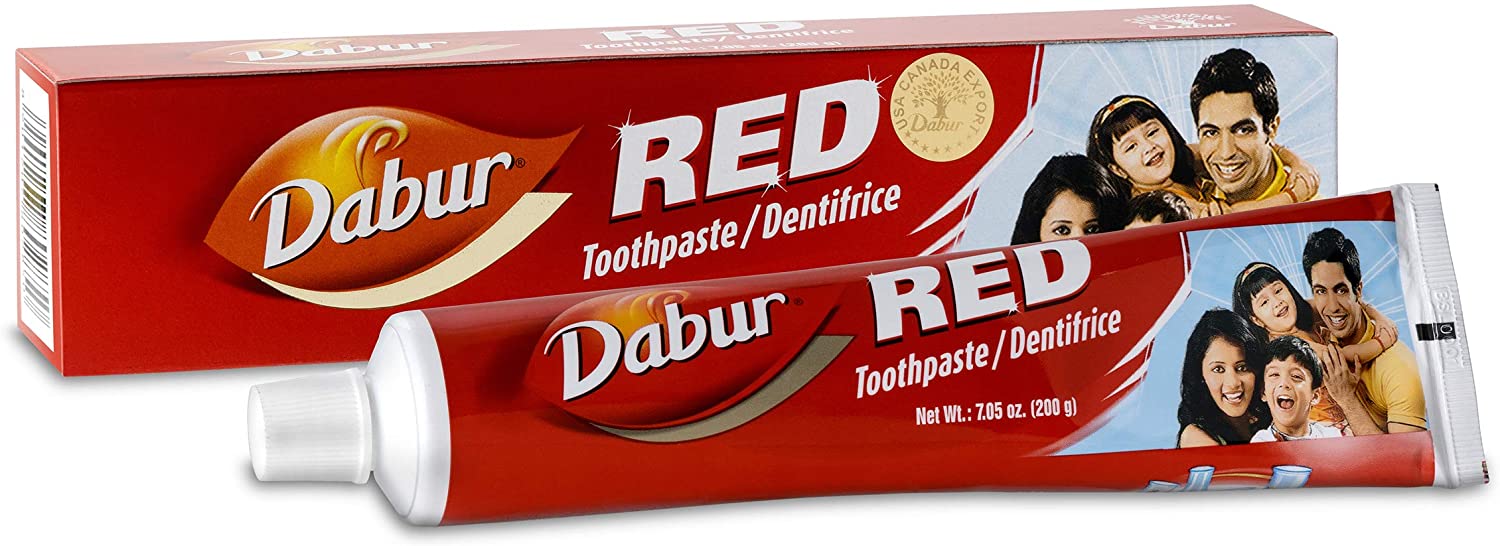 Dabur Red Paste For Teeth & Gums  Toothpaste 200g - Mahaekart LLC