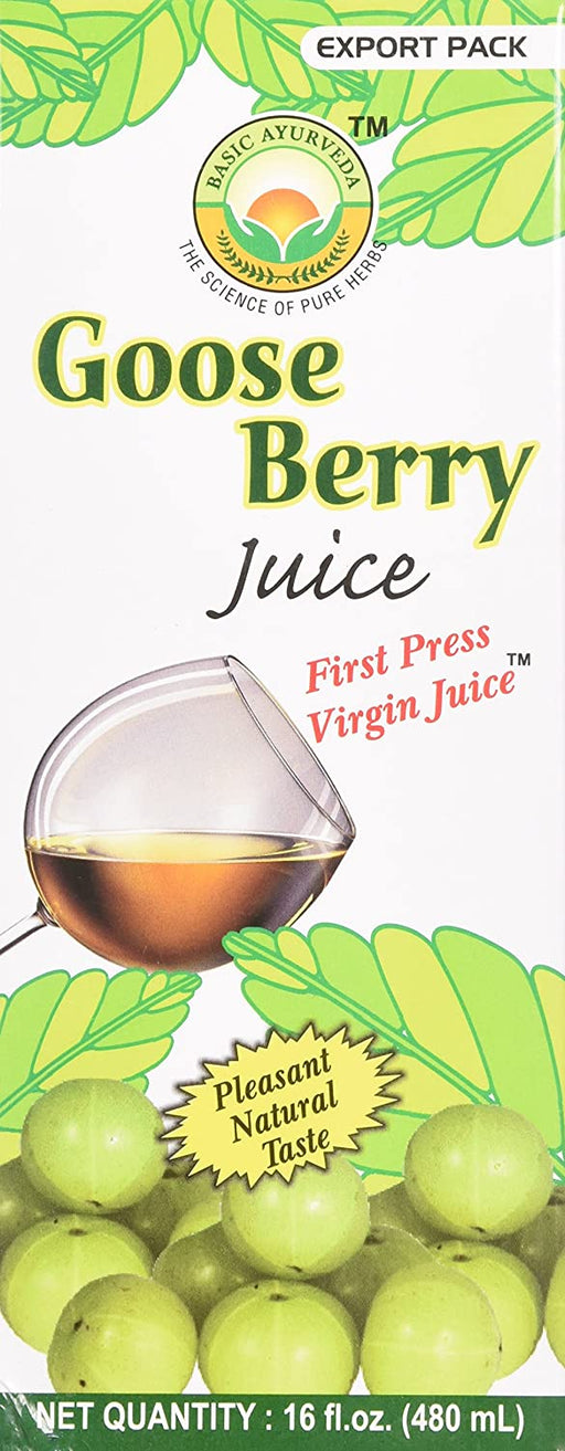 Basic Ayurveda Amla (Goose Berry) Herbal Juice 480ml - Mahaekart LLC