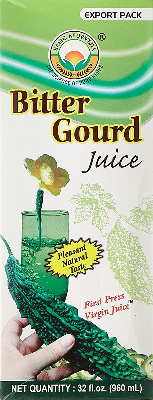Basic Ayurveda Karela (Bitter Gourd) Herbal Juice 960ml - Mahaekart LLC