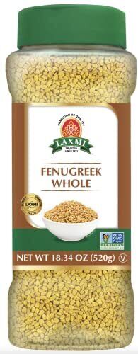 Laxmi Brand House of Spices, Fenugreek Whole, Methi Seeds, Bulk Spices, Non G