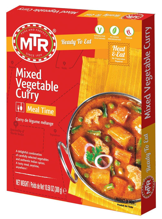 MTR Ready To Eat Mixed Vegatable Curry 300 gms