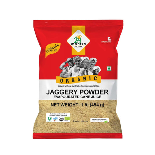 24 Mantra Organic Jaggery Powder 1 lb