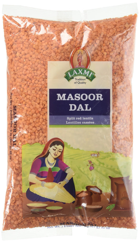 Laxmi Masoor Dal Split Red Lentils 2 lbs