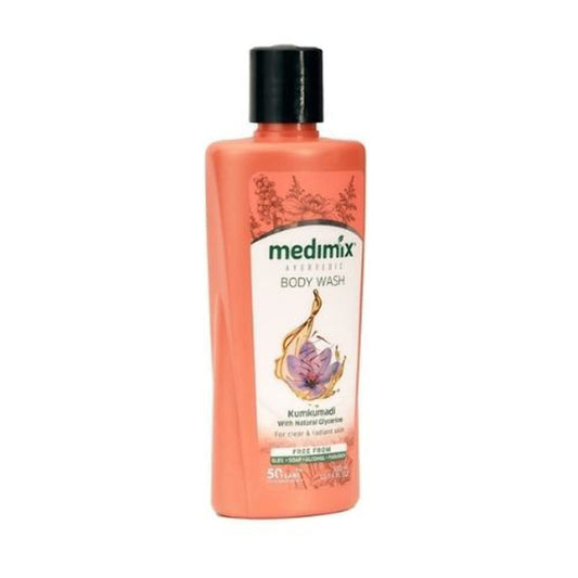 Medimix Kumkumadi & Natural Glycerine Body Wash for Clear and Radiant Skin 300 ml