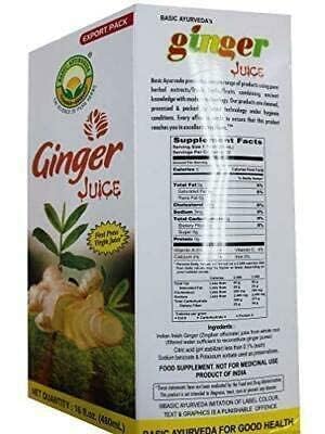 Basic Ayurvedic, Ginger Juice 480 Milliliter(mL)