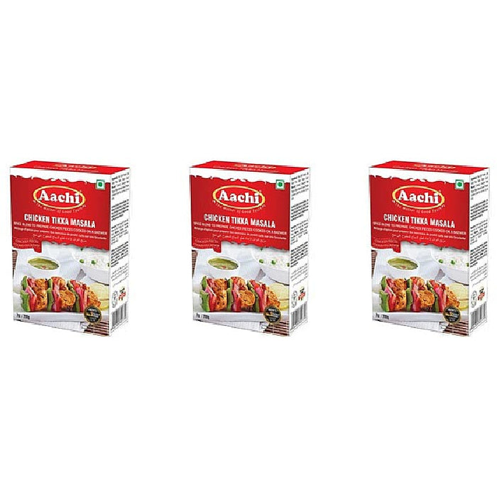 Pack Of 3 - Aachi Chicken Tikka Masala - 200 Gm