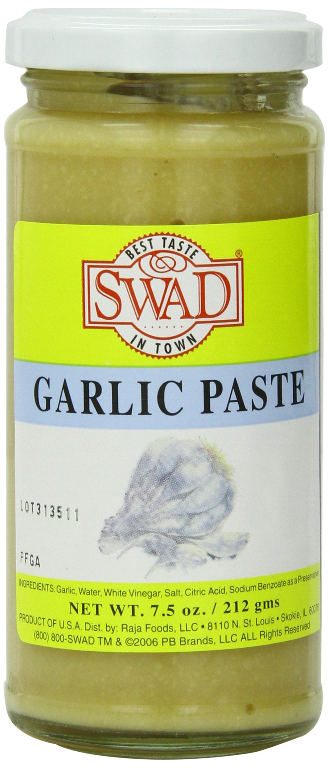 Swad Garlic Paste 7.5 Oz