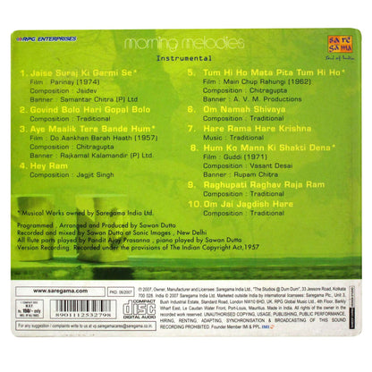 Morning Melodies Instrumental [Audio CD]