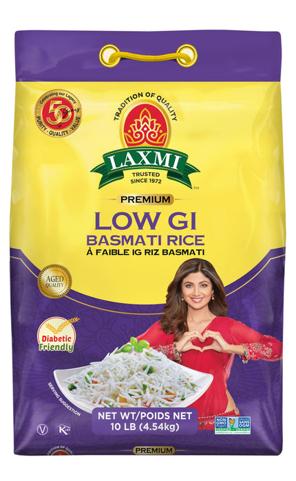 Laxmi Lower G I Value Basmati Rice 10 lbs