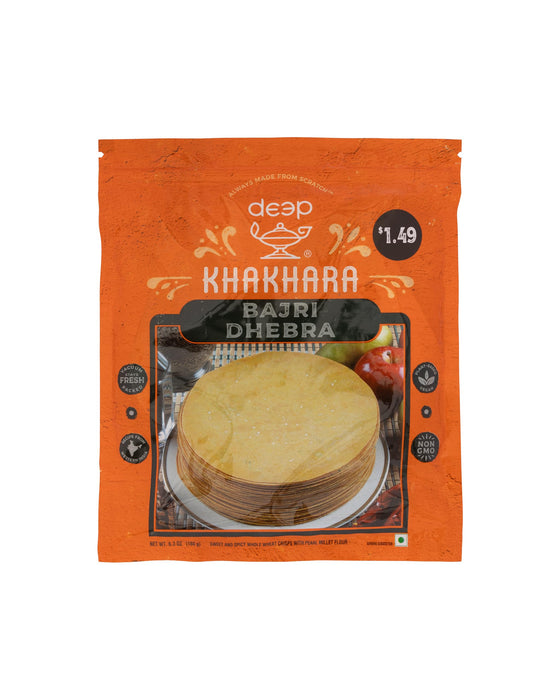 Deep Khakhra- Bajri Dhebra 180 gms