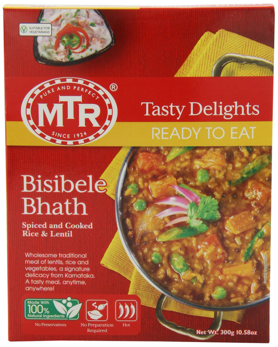 MTR Bisibele Bhath, 10.58 Ounce Boxes (Pack of 10)