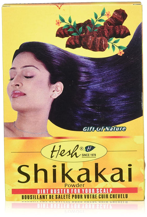 Hesh Herbal Shikakai Powder 100g Acacia Concinna - Mahaekart LLC