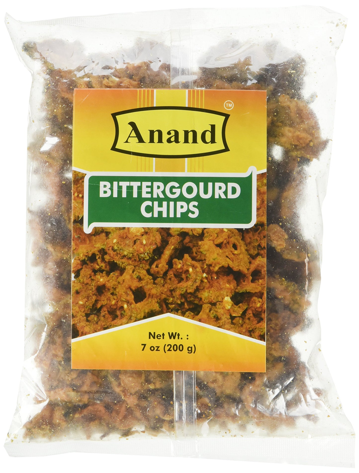 Anand Bitter Gourd (Karela) Chips - Spicy! 7.04 Oz