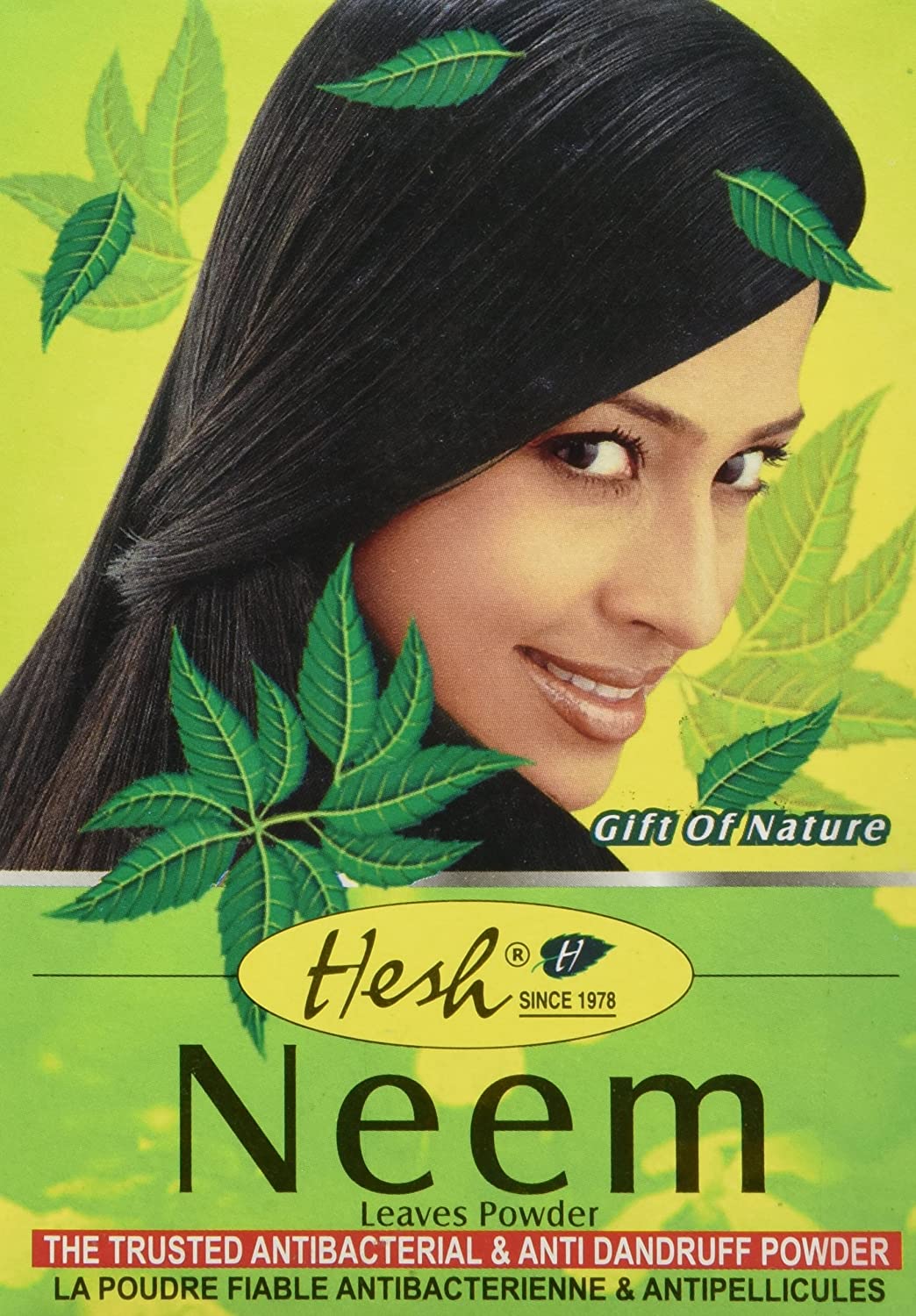 Hesh Neem Powder For Hair Dandruff Itchy Scalp Skin Care 100g - Mahaekart LLC