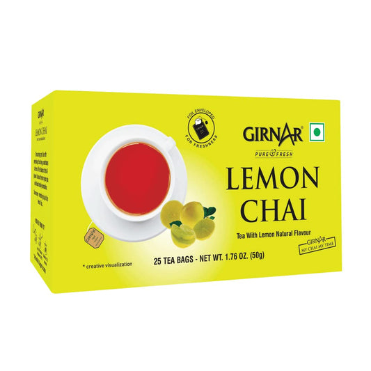 Girnar Lemon Tea (25 Tea Bags)