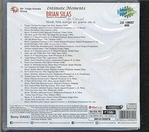 INTIMATE MOMENT BRIAN SILAS IN CONCERT [Audio CD] BRIAN SILAS