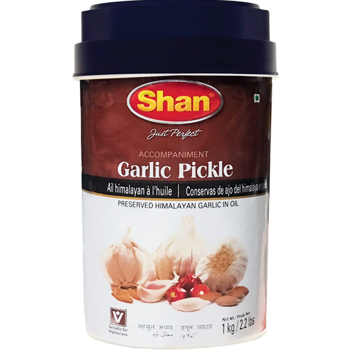 Shan Garlic Pickle 1 Kg