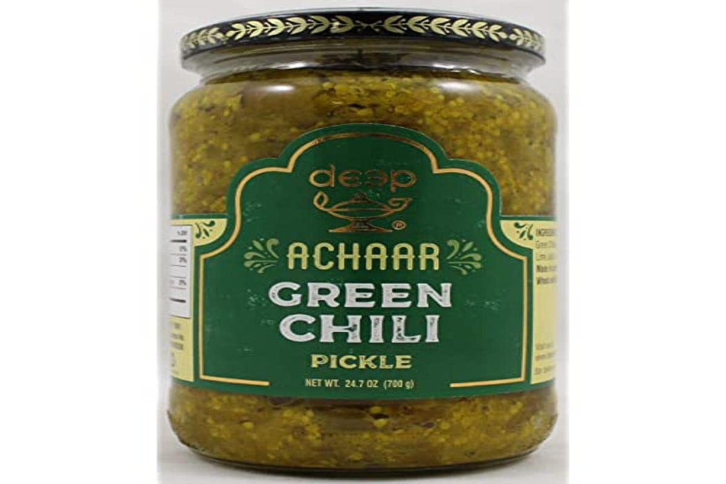 Deep Green Chilli Pickle 700 gms