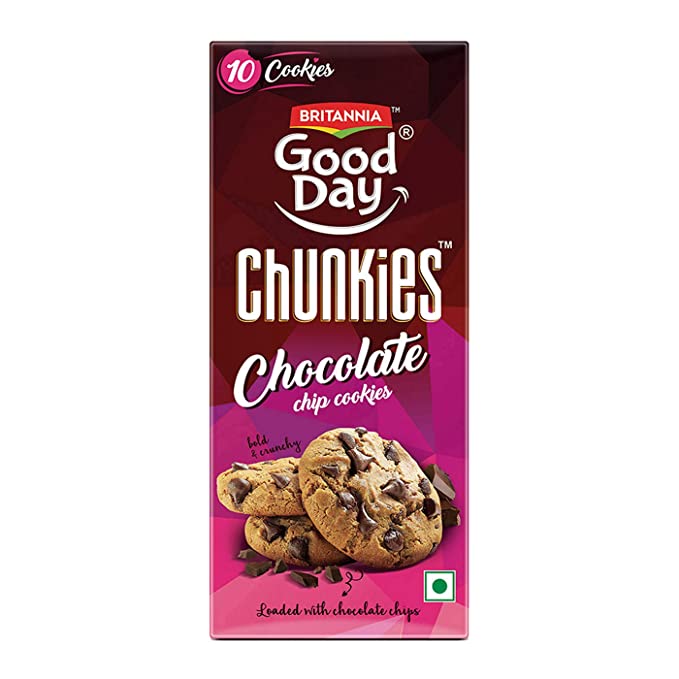 Britannia Good Day Chunkies-cholate Chip Cookies 75 gms