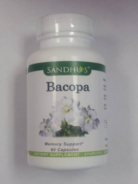 Sandhu's Bacopa 60 capsules