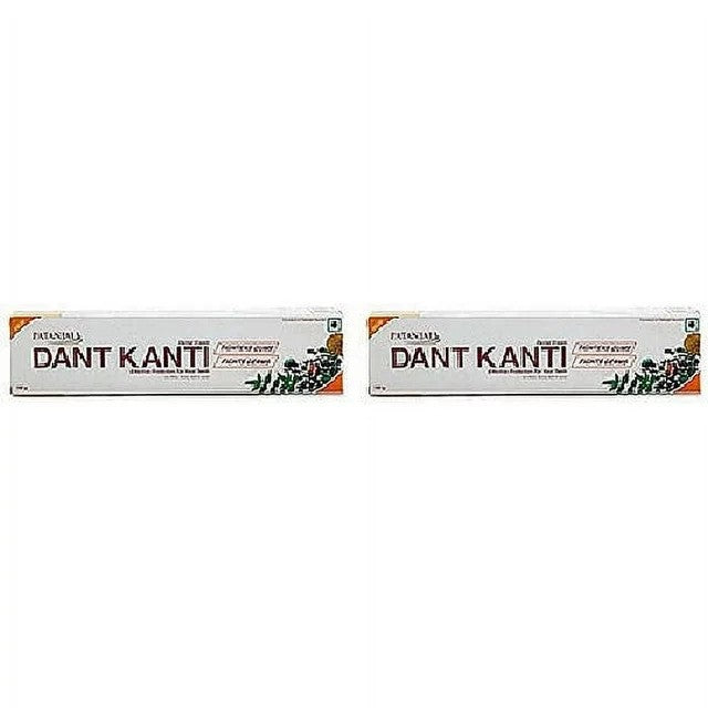 Patanjali Dant Kanti Dental Toothpaste - 200 g (Pack of 2)