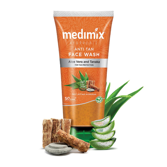 Medimix Ayurvedic Anti Tan Face Wash With Tanaka 150ml