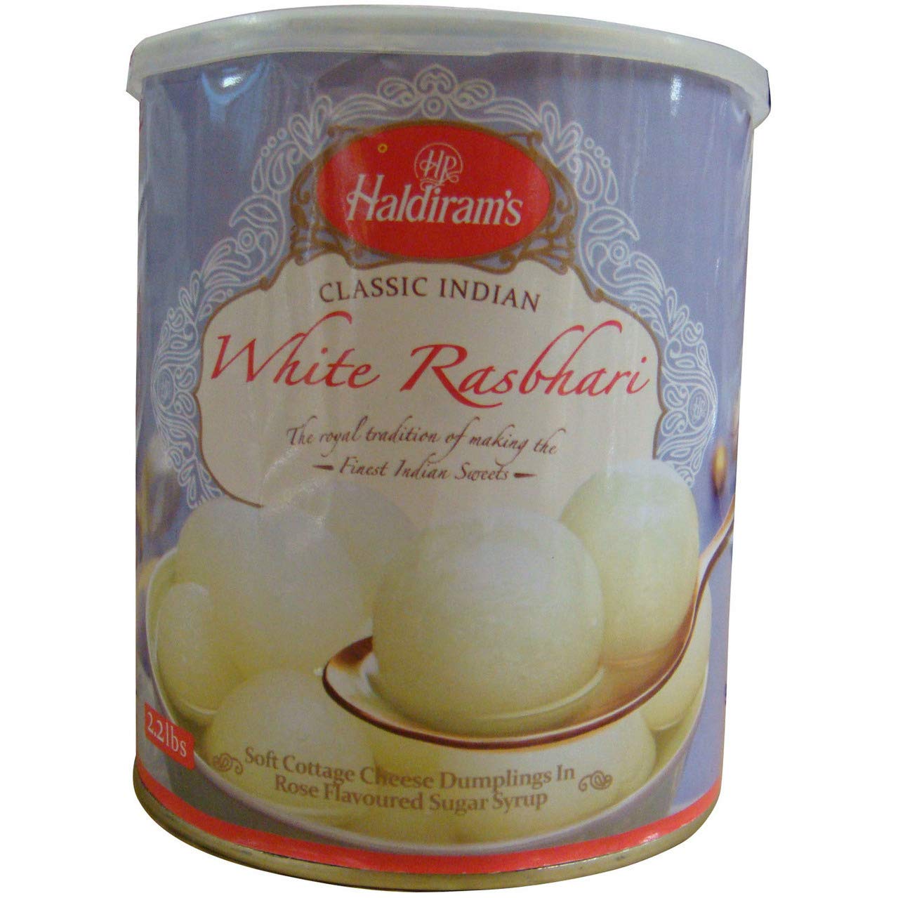 Haldiram's White Rasbhari - 1 Kg