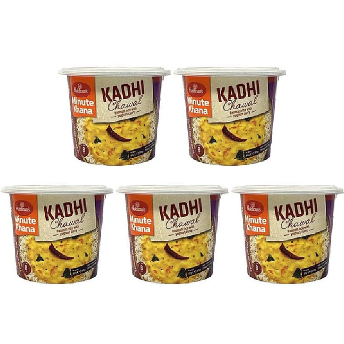 Pack Of 5 - Haldiram's Minute Khana Kadhi Chawal - 80 Gm