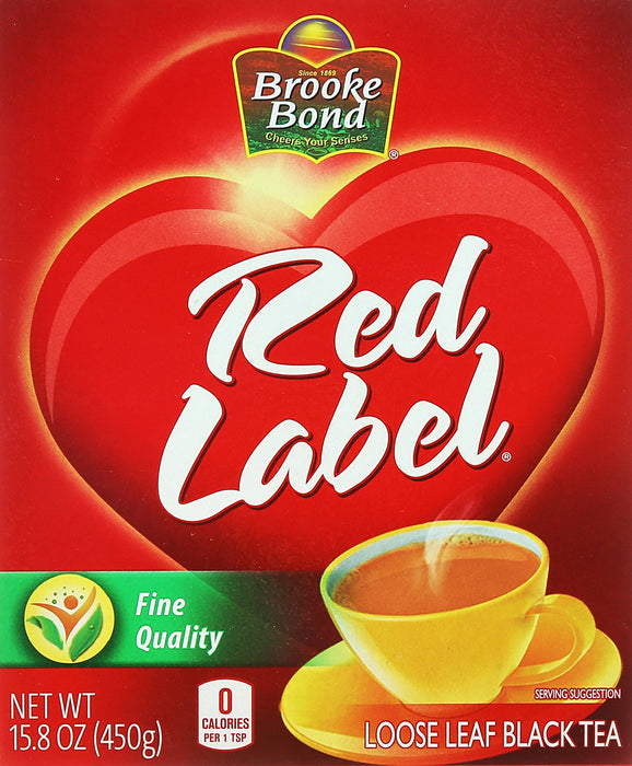 Brooke Bond red label loose leaf black tea 450 gms
