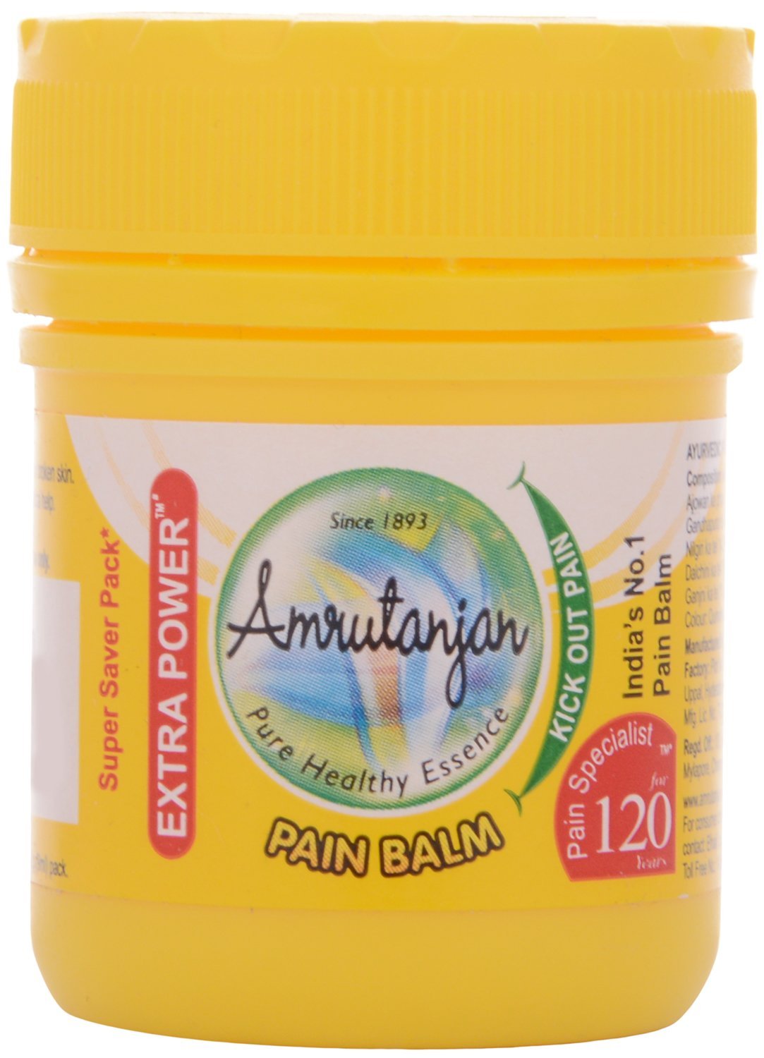 Amrutanjan Pain Balm Yellow 27ml