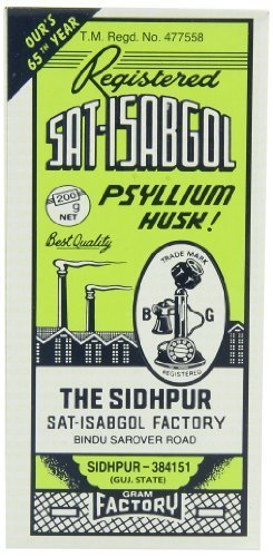 Telephone Sat-isabgol (psyllium Husk), 200-Gram Boxes (Pack of 5)