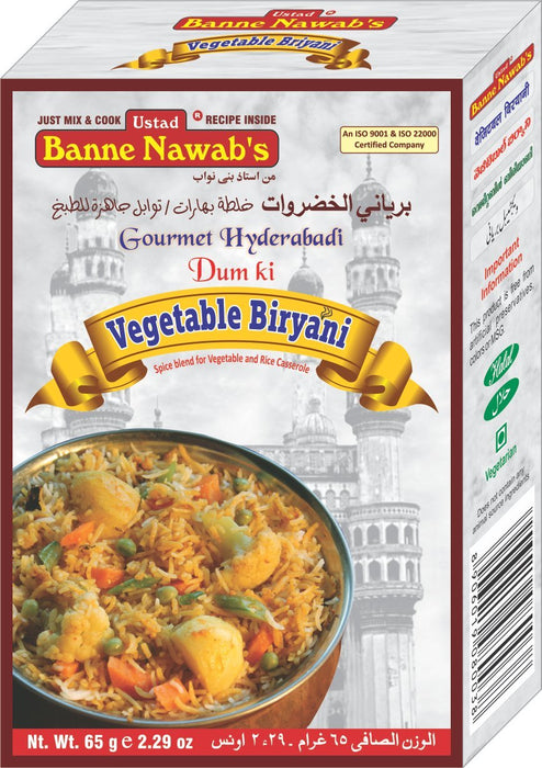 Banne Nawab's Vegetable Biryani 65 gms