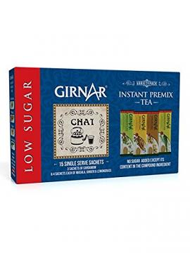 Girnar Instant Tea Premix With Ginger (Low Sugar) - Mahaekart LLC