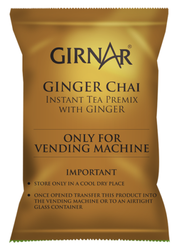 Girnar Instant Tea Premix With Ginger Unsweetend (1kg Vending Pack) - Mahaekart LLC