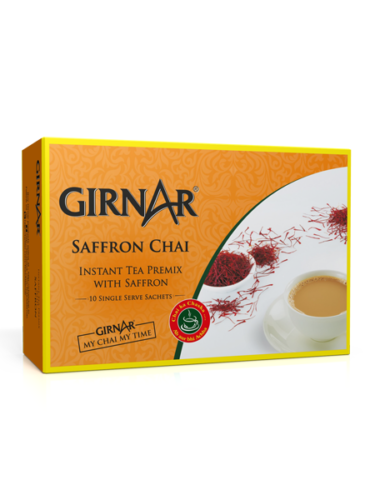 Girnar Instant Tea Premix With Saffron - Mahaekart LLC