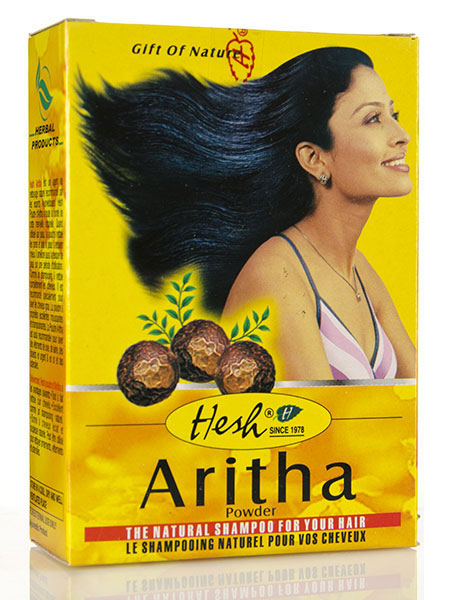 Hesh Aritha Reetha Soap Nut Powder Hair & Scalp Cleaser Sapindus Trifoliatus - Mahaekart LLC