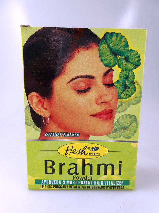 Hesh Brahmi 100gm Herbal Brahmi Powder Bacopa - Mahaekart LLC