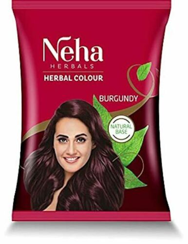 Neha Harbel Mehandi 20 Gm. (Pack Of 10) (Burgundy)