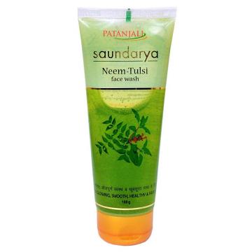 Patanjali Saundarya NeemTulsi Face Wash 100g