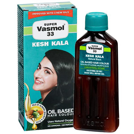 Super Vasmol 33 Kesh Kala  100 Ml