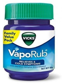 Vicks 50ml Vaporub Balm Ointment