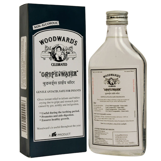 Woodward's Gripewater Gripe Water Colic Babies