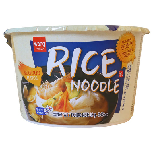 Wang Rice Noodle Soup, Seafood Flavor, Pack of 6