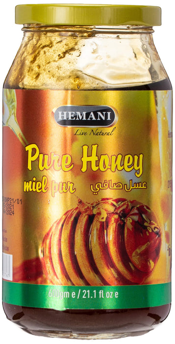 HEMANI Pure Honey 600g - 100% Natural Mountain Honey