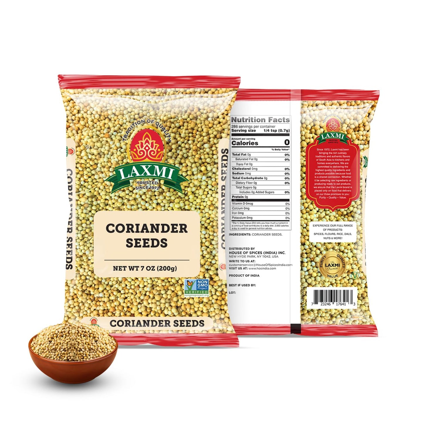 Laxmi Coriander Seeds 200 gms