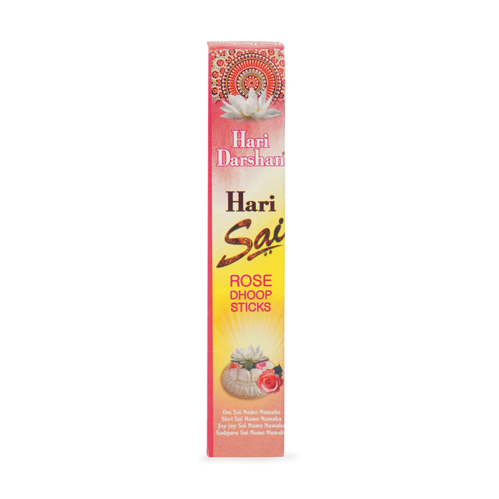 Hari Sai Rose Dhoop Sticks 10 sticks x 12