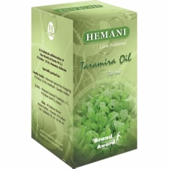 Hemani Taramira Oil - 30mL (1 FL OZ) - 100% Natural Oil