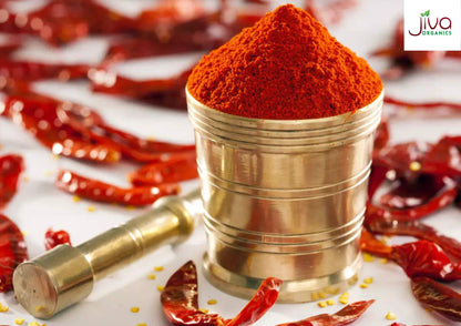 Jiva Organics- Red Chilli Powder 7 Oz