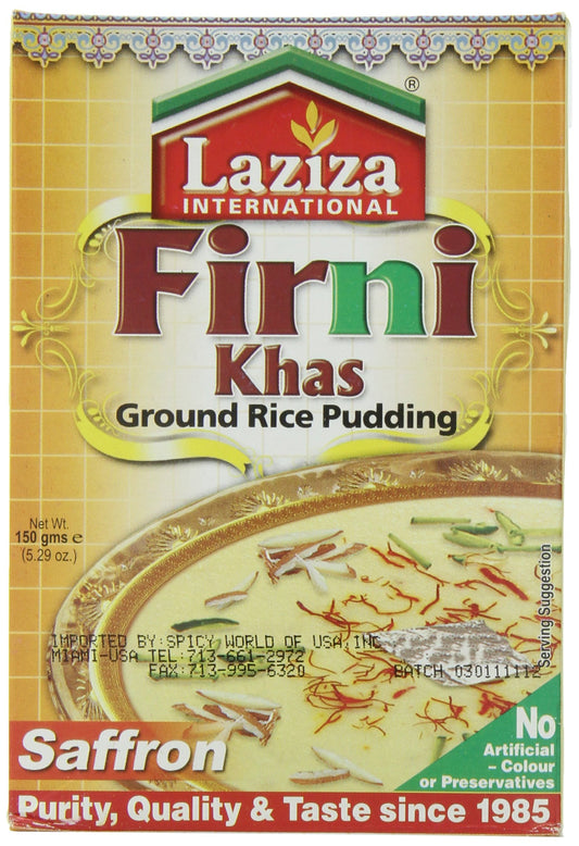 Laziza Phirni Khas Mix- Saffron 150 gms