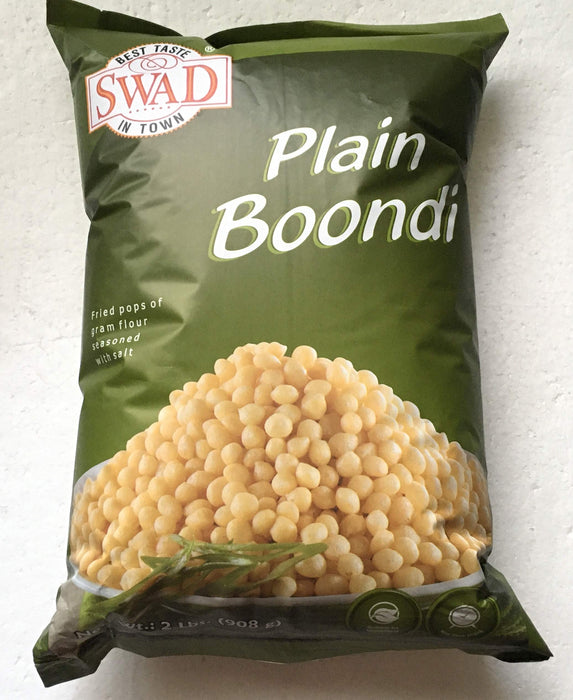Great Bazaar Swad Plain Boondi Snacks, 2 Pound